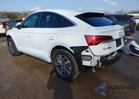 2024 Audi Q5 Sportback Premium Plus 45 Tfsi S Line Quattro S Tronic z USA, uszkodzony, nr VIN WA15AAFY9R2153297